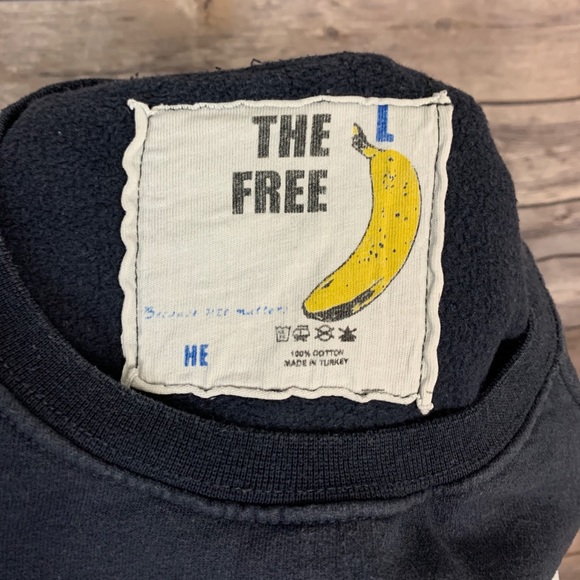 The Free Banana Abbey Road London 1969 Sweatshirt - Picture 4 of 4